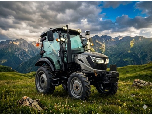 Трактор TERRAFENG 555XC, 50 к.с, заводська кабіна за кондиціонером, примусовою гідравлікою, серга + автомобільний фаркоп